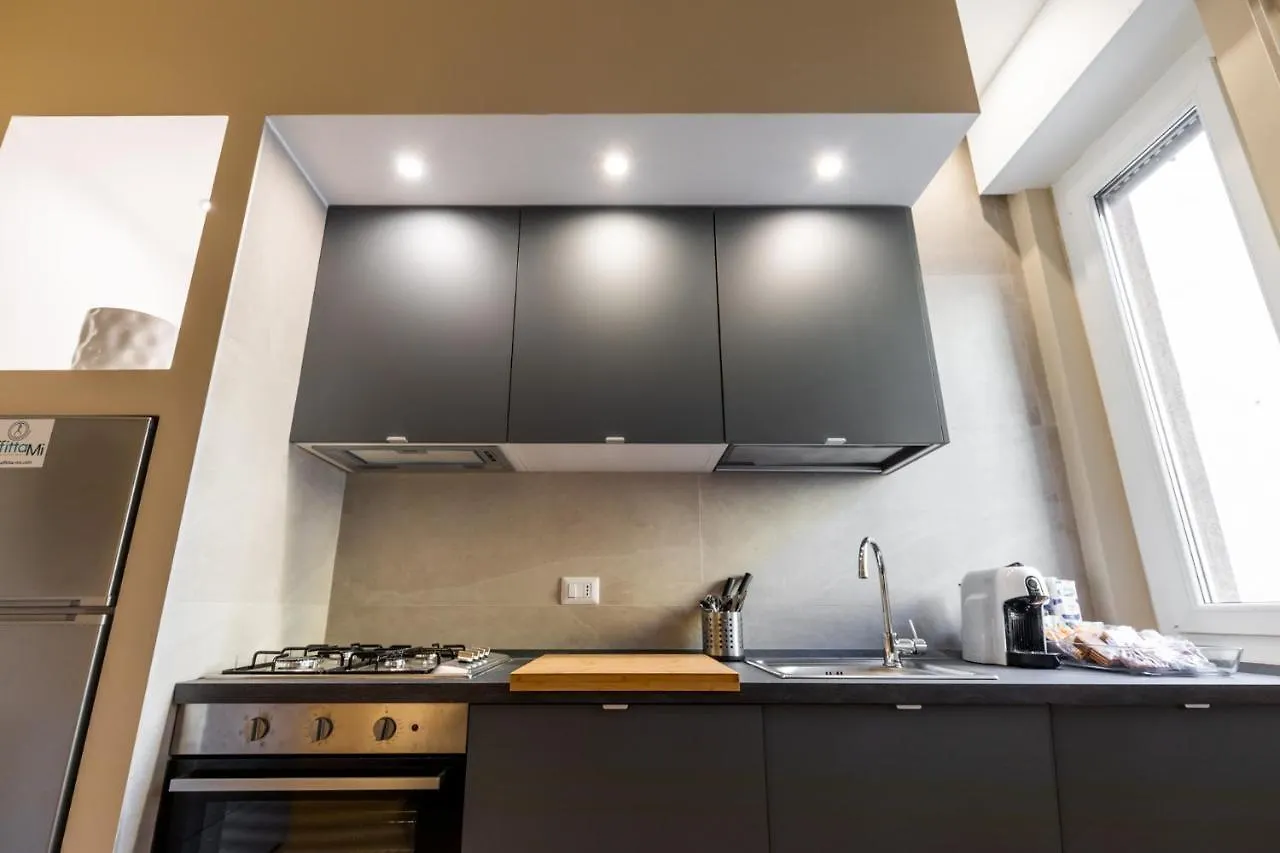 Apartman Fantoni Excelsior San Siro Stadio 2 Camere 6 Posti Letto Milánó Olaszország